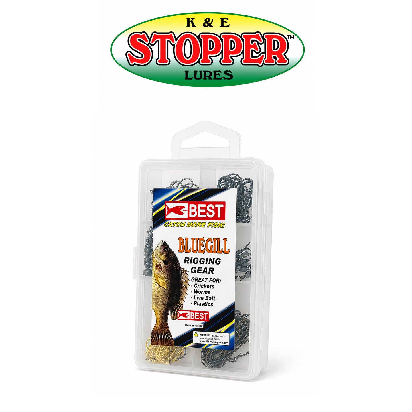 K&E Bluegill Fishing Species Kit – Assorted Sizes