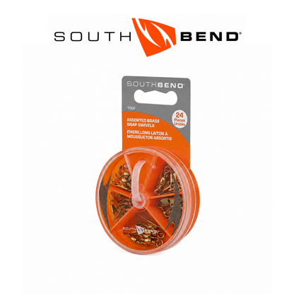 South Bend Premium Assorted Fishing Swivels – Versatile Multi-Purpose Tackle Selection