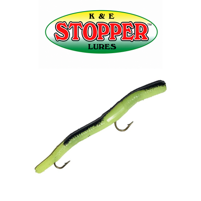 K&E Stopper Worm Rival 2.5" Soft Fishing Bait 1 Pack
