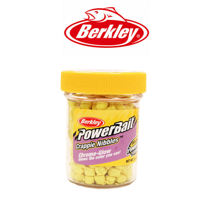Berkley PowerBait Chroma-Glow Nibbles Scented Soft Bait