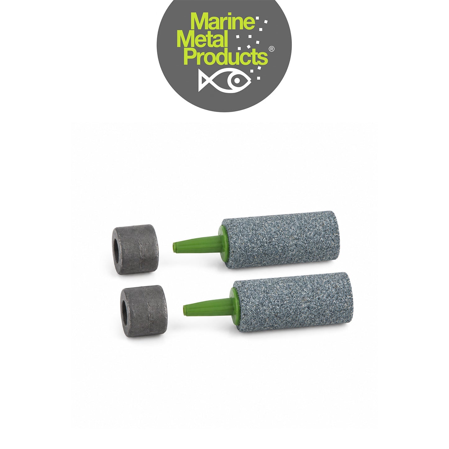 Marine Metal Weighted Air Stones for Bait Buckets, Live Wells &  Aquariums – Pair