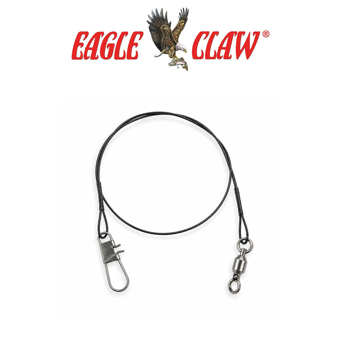 Eagle Claw Lazer Leader with Interlock – Strong Corrosion-Resistant Fishing Leaders for Freshwater & Light Saltwater