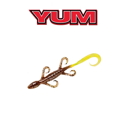 YUM 6" Lizard Soft Plastic Fishing Bait 10-Pack