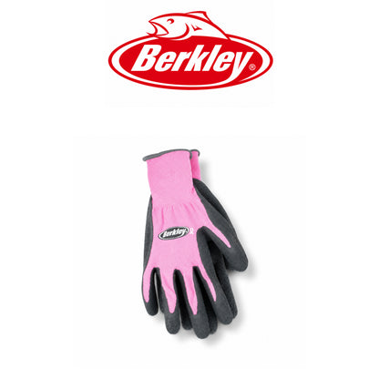 Berkley Fishing Gloves – Durable Breathable Fishing Gloves in Blue/Grey or Pink
