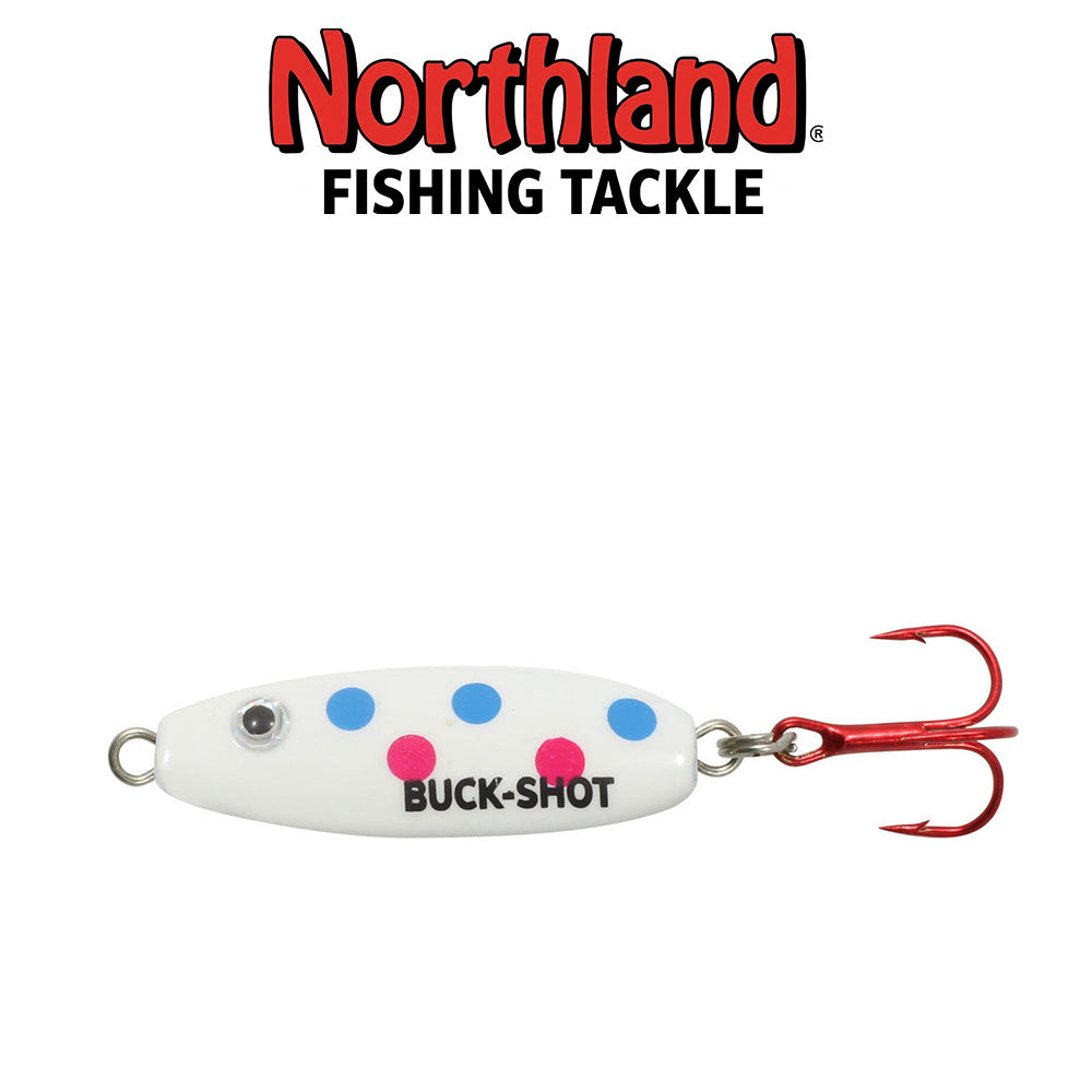 Buck-Shot Rattle Spoon Ice Fishing Lure