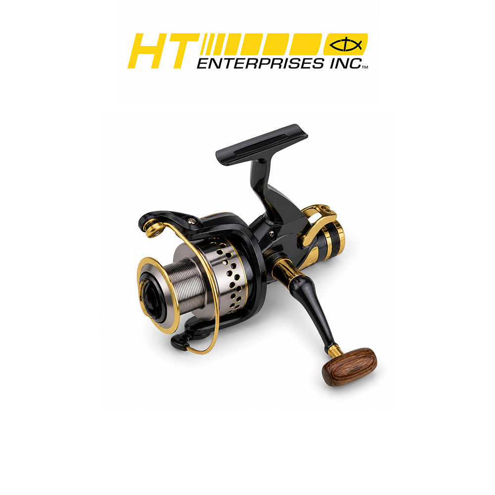 HT Big Game Pro Bait Runner Reel Size 60 with 3 Ball Bearings and Instant Anti-Reverse
