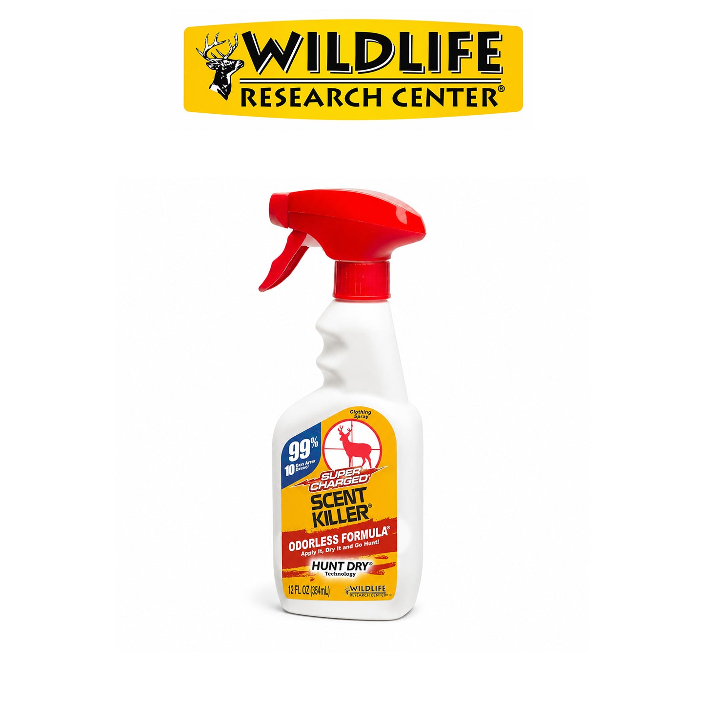 Wildlife Research Scent Killer Super Charged 12 fl oz Long-Lasting Hunting Scent Eliminator Spray