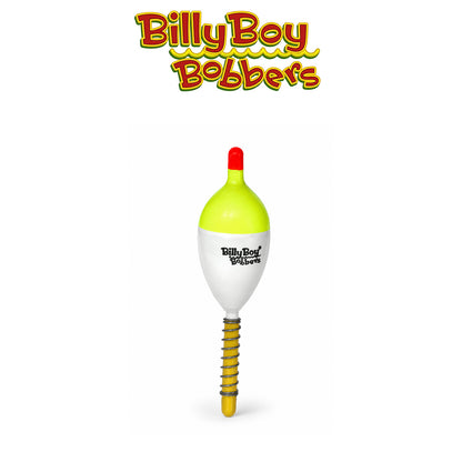 Billy Boy Bobbers Balsa Spring Unweighted Oval Bobbers 0.62" White 18 Pack