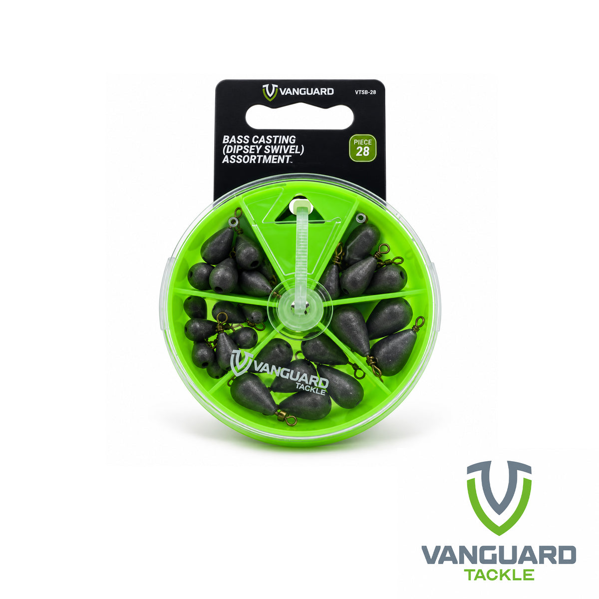 Vanguard V150-FP Premium Bass Casting Lead Weight & Sinker Assortment