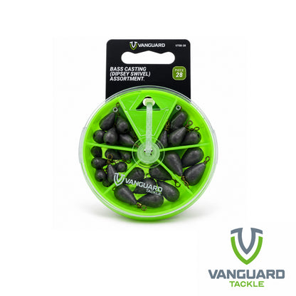 Vanguard V150-FP Premium Bass Casting Lead Weight & Sinker Assortment