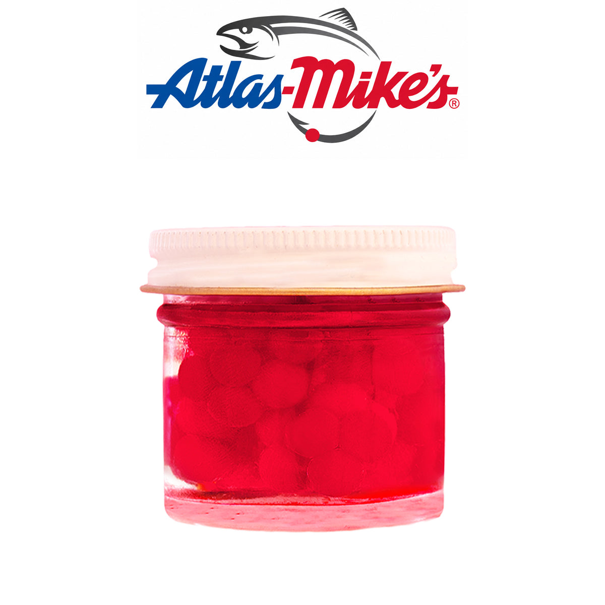 Atlas Mike’s Regular Spawn Sacs – 6 Sacs per Jar, Soft & Strong Netting