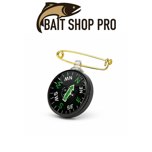 Danielson Pin-On Ball Compass – Liquid Filled Navigation Tool