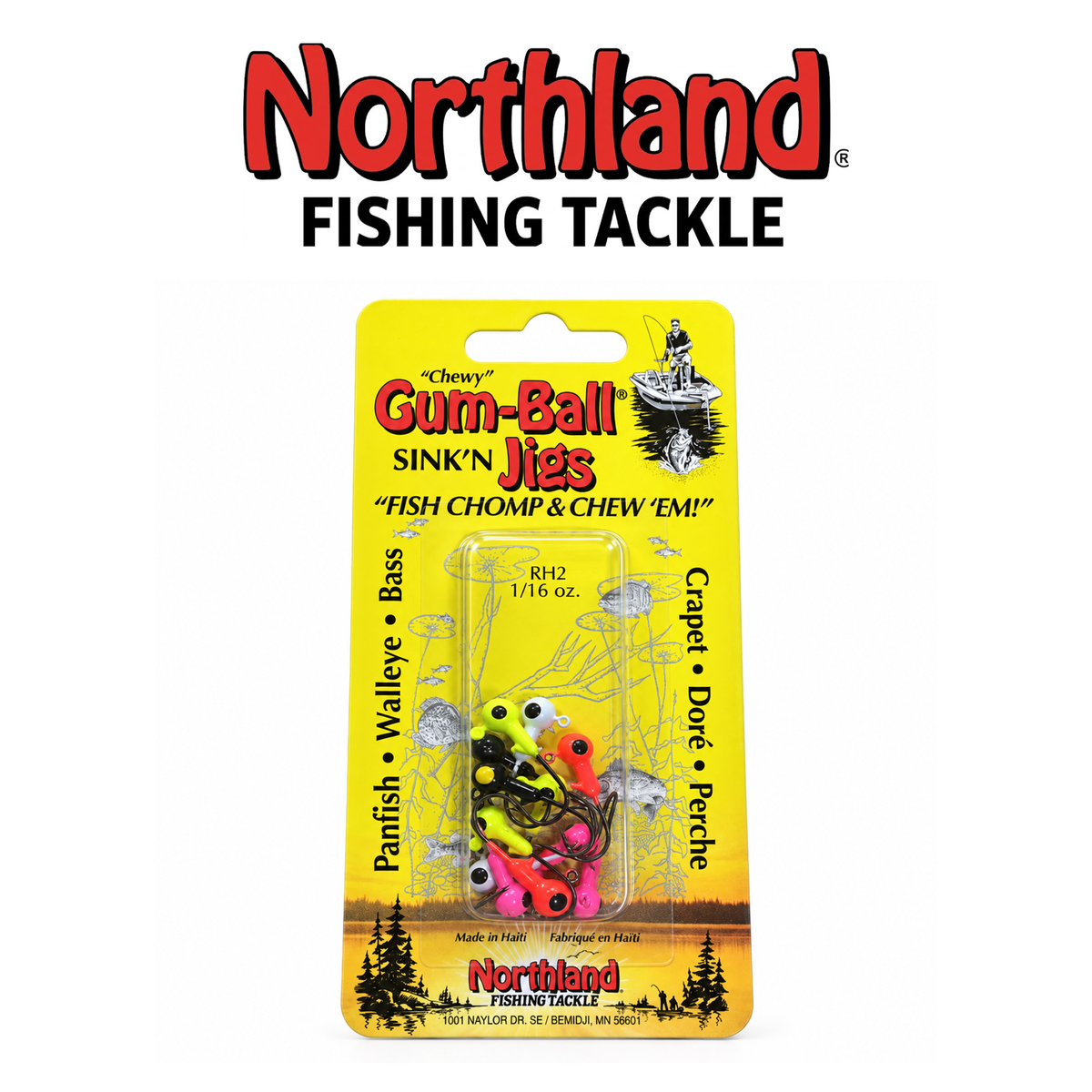 Gum-Ball Sink'n Jigs (12-99) – Versatile Weighted Fishing Jigs