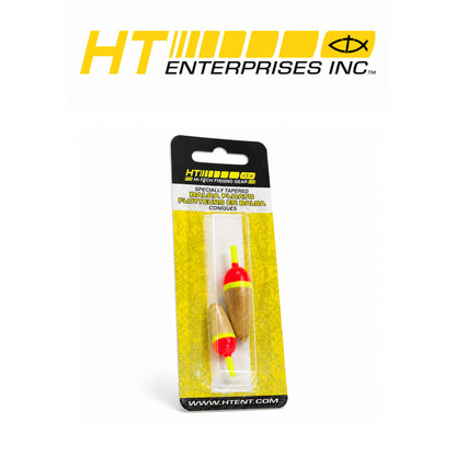 HT Balsa Bulb Slip Floats 2-Pack – 9/16 & 5/8 Sizes