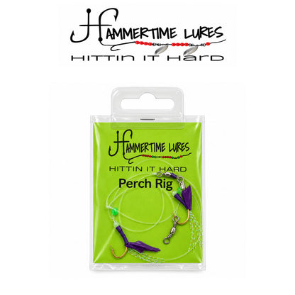 Hammertime Lures Perch Fly Rigs