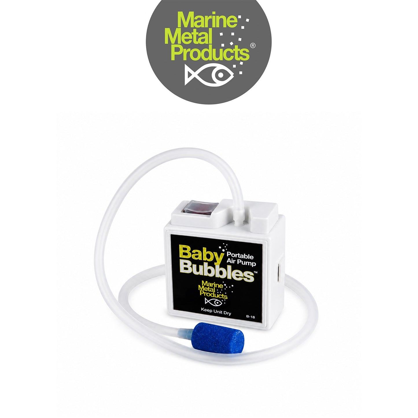 Marine Metal Baby Bubbles Portable Aerator with Steady Oxygen Flow