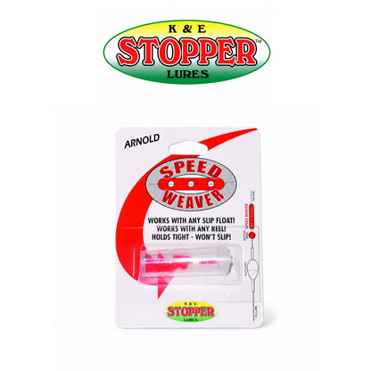 K&E Speed Weaver Red Bobber Stop 5-Pack