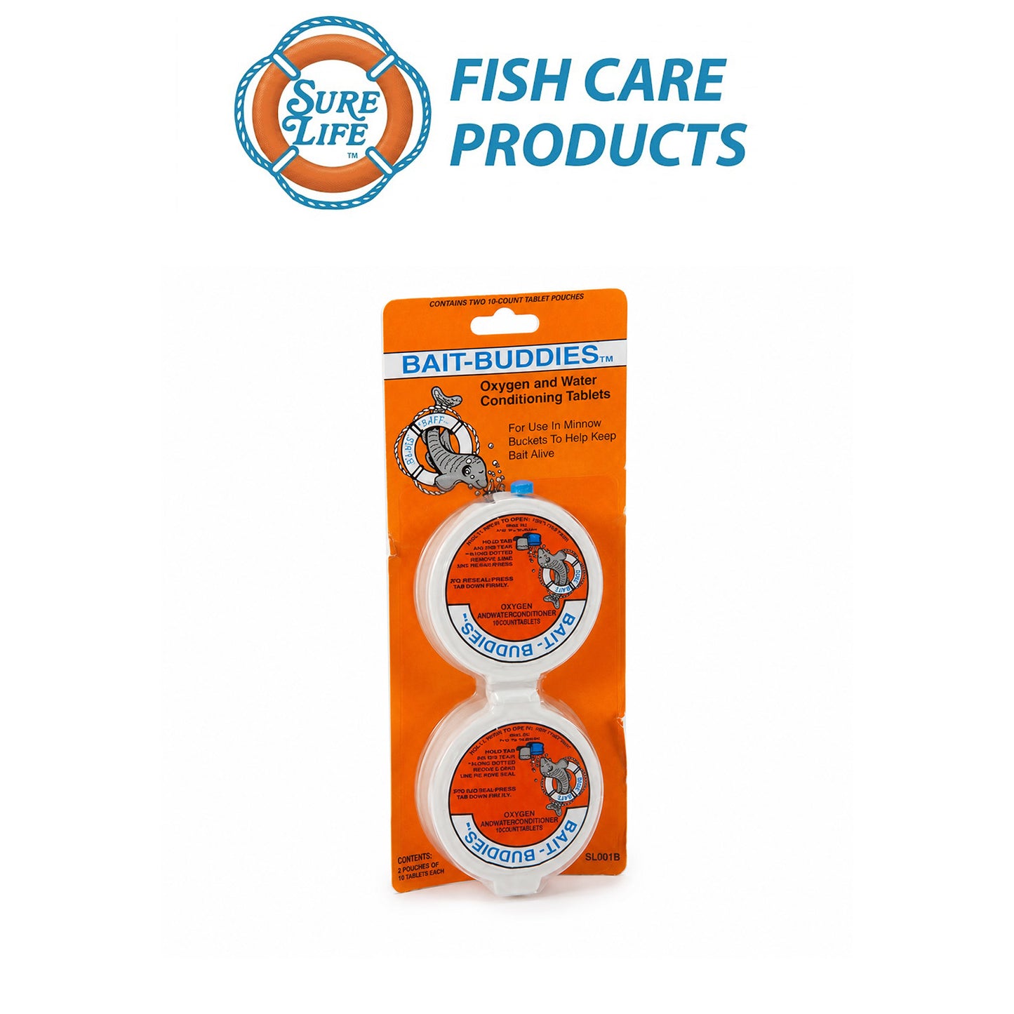 SureLife Bait Buddy Oxygen Tablets - 2 Pc