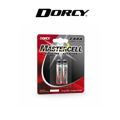 Dorcy Mastercell Alkaline Battery AAA 2-Pack