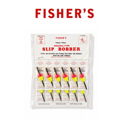 Fishers Vintage Slip Bobbers with Bobber Stoppers