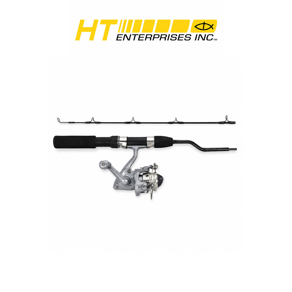 HT Slick Ice 28" Light Action Ice Fishing Combo with IS-502S 2BB Reel
