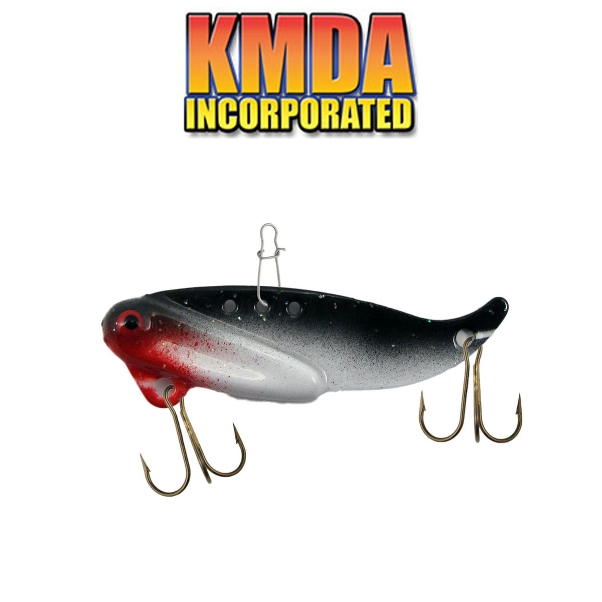 KMDA VibE 1/2 oz Premium Blade Bait – High-Vibration Flash Lure for Bass & Walleye
