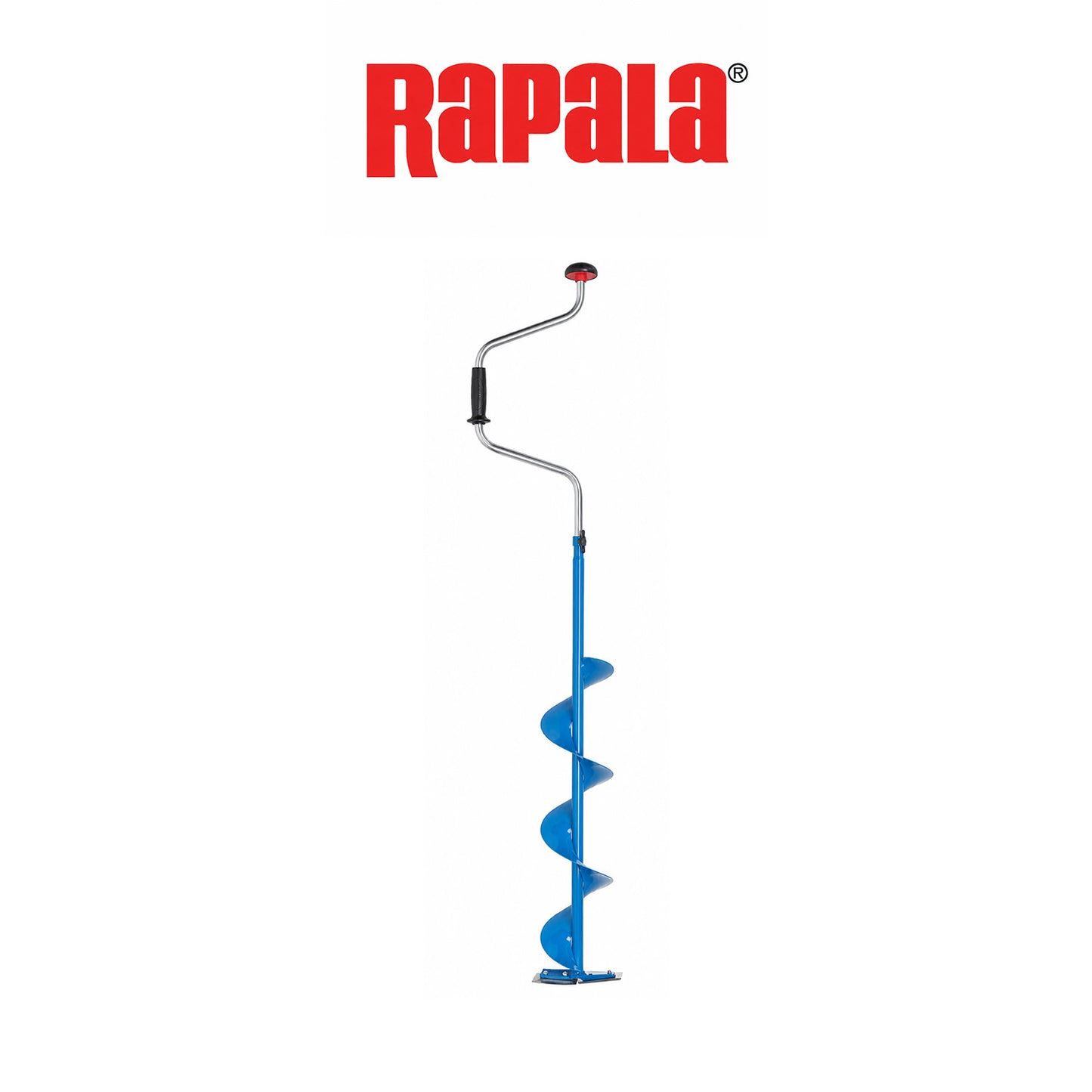 Rapala Mora 2-Piece Hand Ice Auger – 5", 6", 7", 8" Sizes