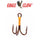 Eagle Claw Lazer 4X Treble Regular Shank Straight Point 5-Pack Fishing Hooks