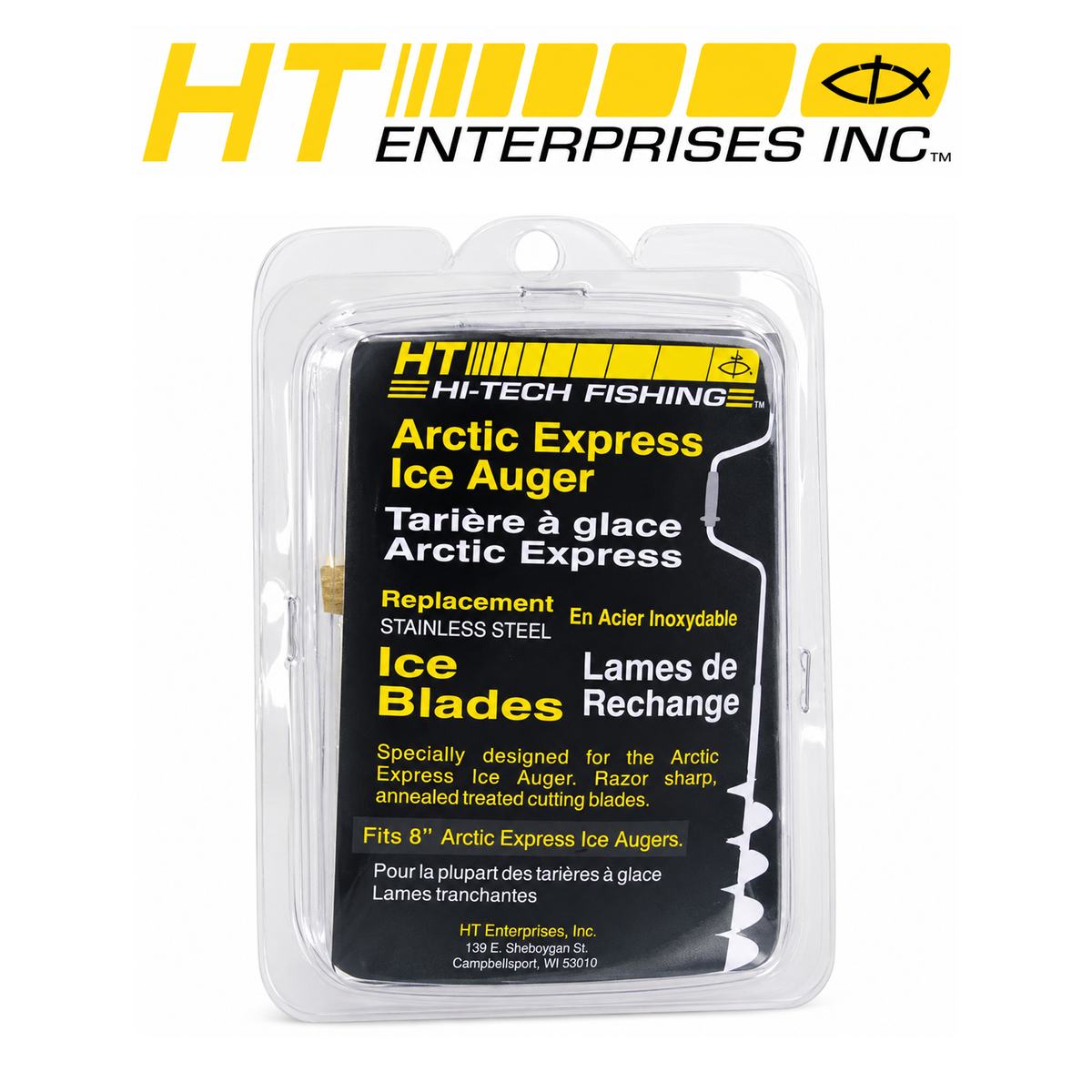HT Arctic Express Replacement Ice Auger Cutting Blades