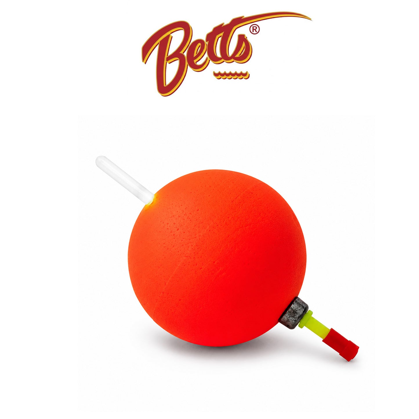 Catfish Fanatic Lighted Flo Glo Bobber 3" Round Red 1 Pack
