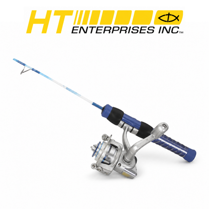 HT Ice Blue 24" Medium Action Premium Ice Fishing Rod