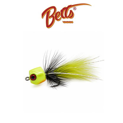 Betts Fat Gnat Size 10 Chartreuse Fishing Fly