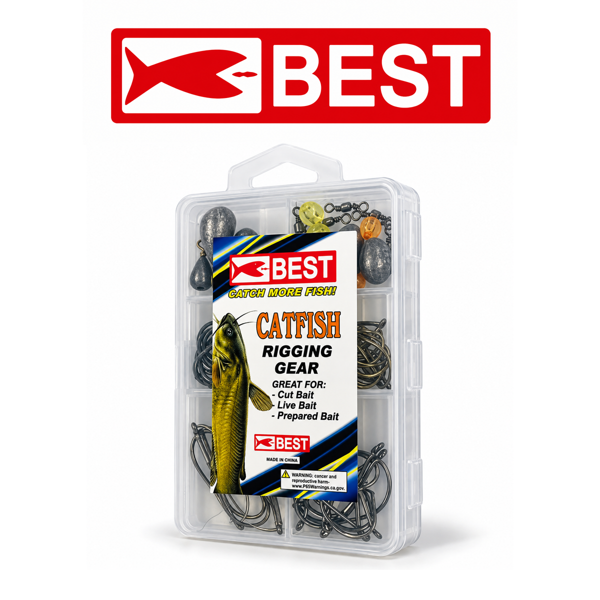 Catfish Fishing Species Kit – Essential Tackle Kit for Catfish Anglers