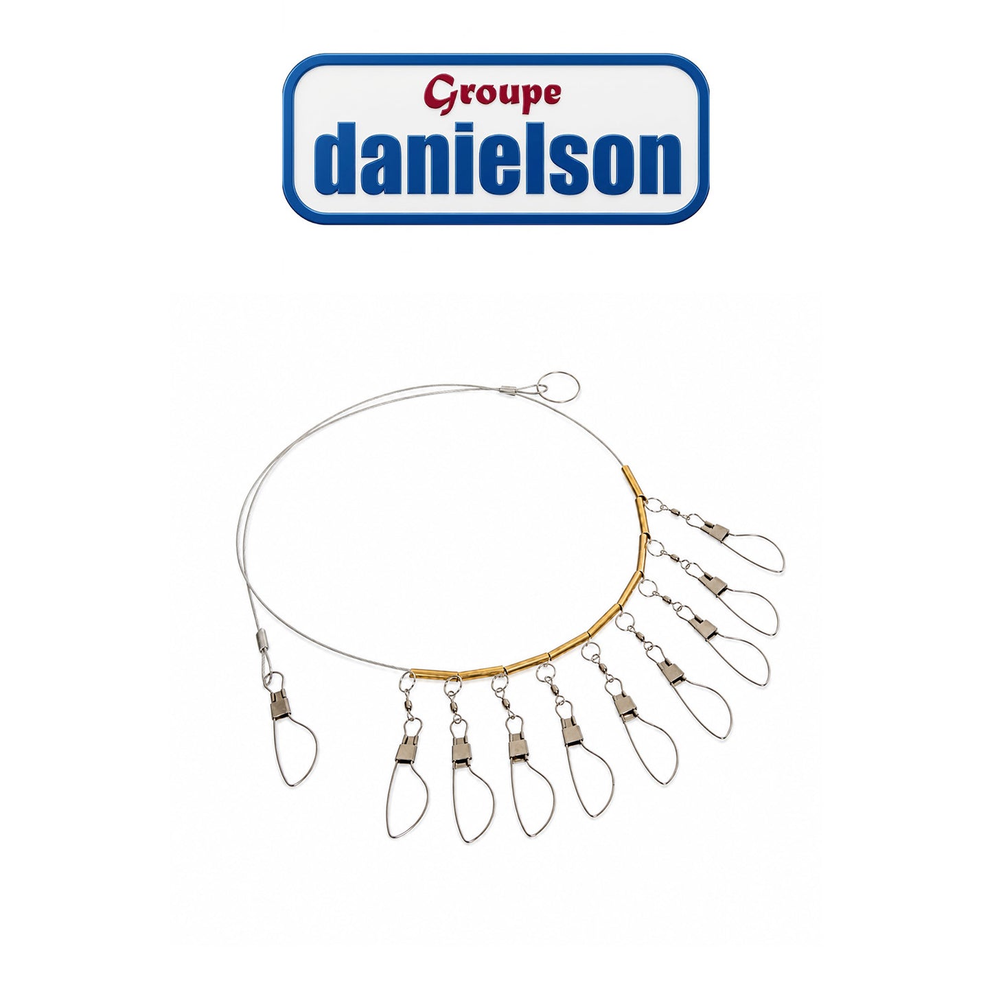Danielson Cable Fish Stringer with 10 Swivel Snaps
