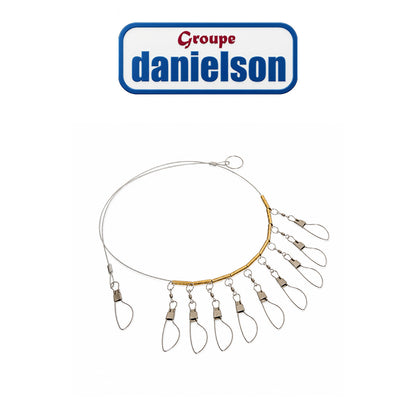 Danielson Cable Fish Stringer with 10 Swivel Snaps