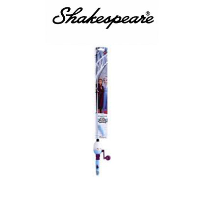 Shakespeare Disney Frozen II Spincast Rod & Reel Combo – Size 5 Reel, 3.1:1 Gear Ratio