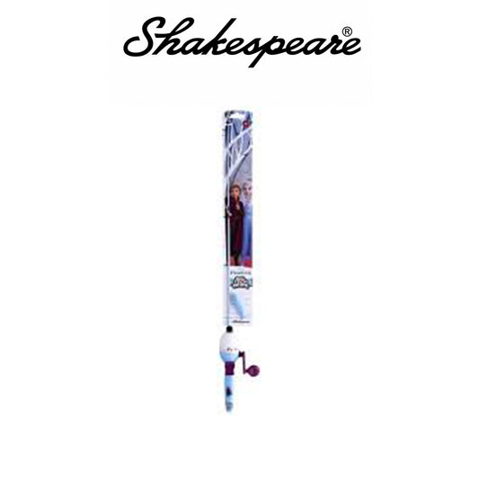 Shakespeare Disney Frozen II Spincast Rod & Reel Combo – Size 5 Reel, 3.1:1 Gear Ratio