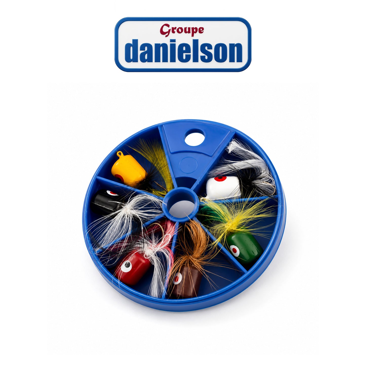 Danielson DN Popper Dial Box Assortment 6-Piece Fishing Float Set