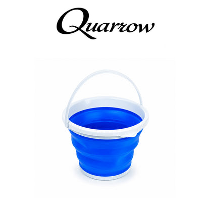 Quarrow Durable Plastic Collapsible Fishing Bucket