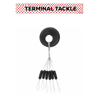 Rubber Fishing Stops Size 3 for 8–12 lb Line