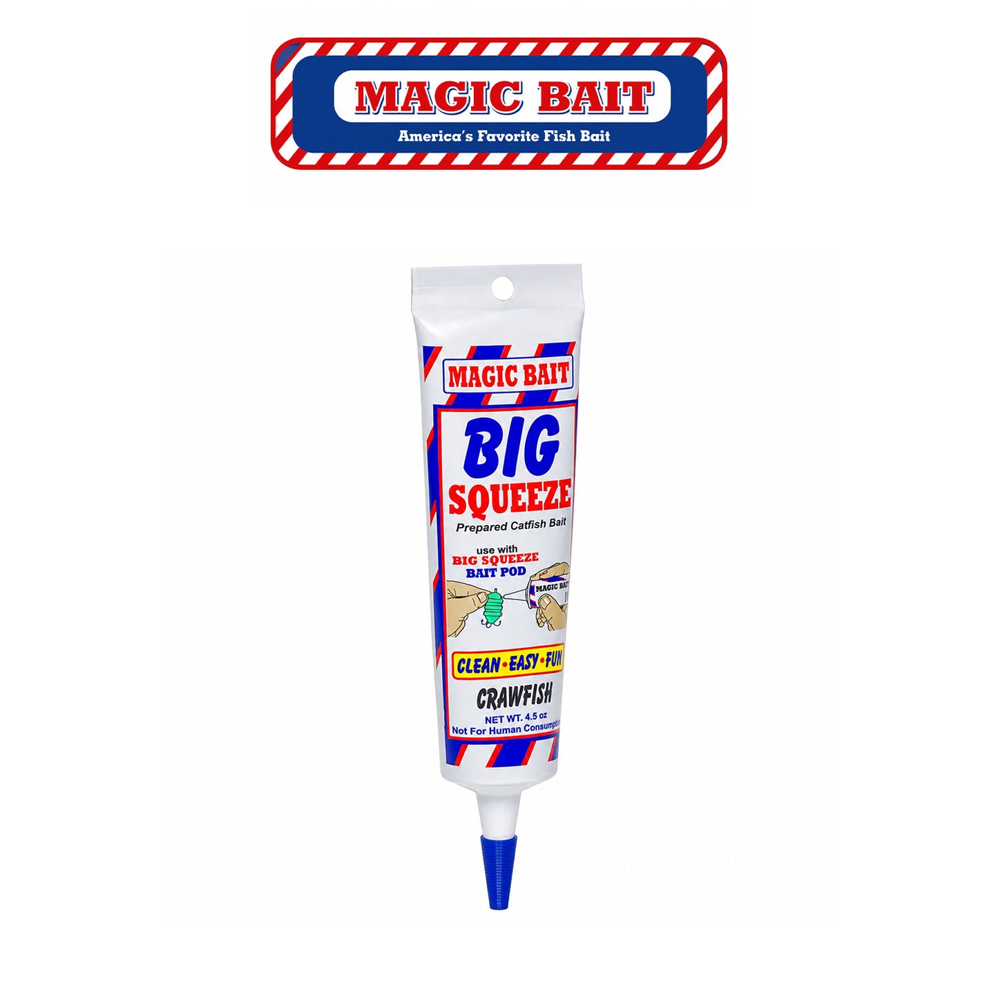 Magic Bait Big Squeeze Crawfish Soft Plastic Fishing Bait