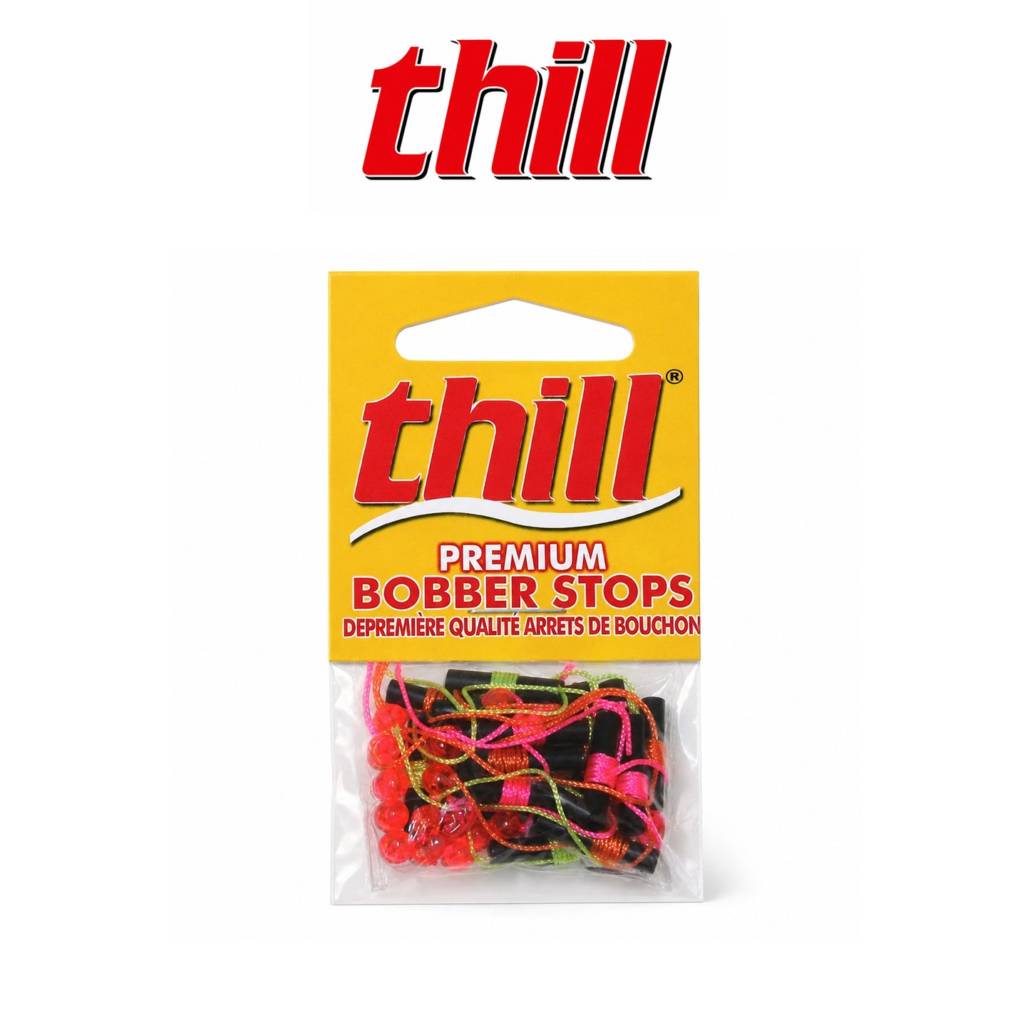 Thill Premium Bobber Stops BSA18 - 18 Pack Assorted Colors