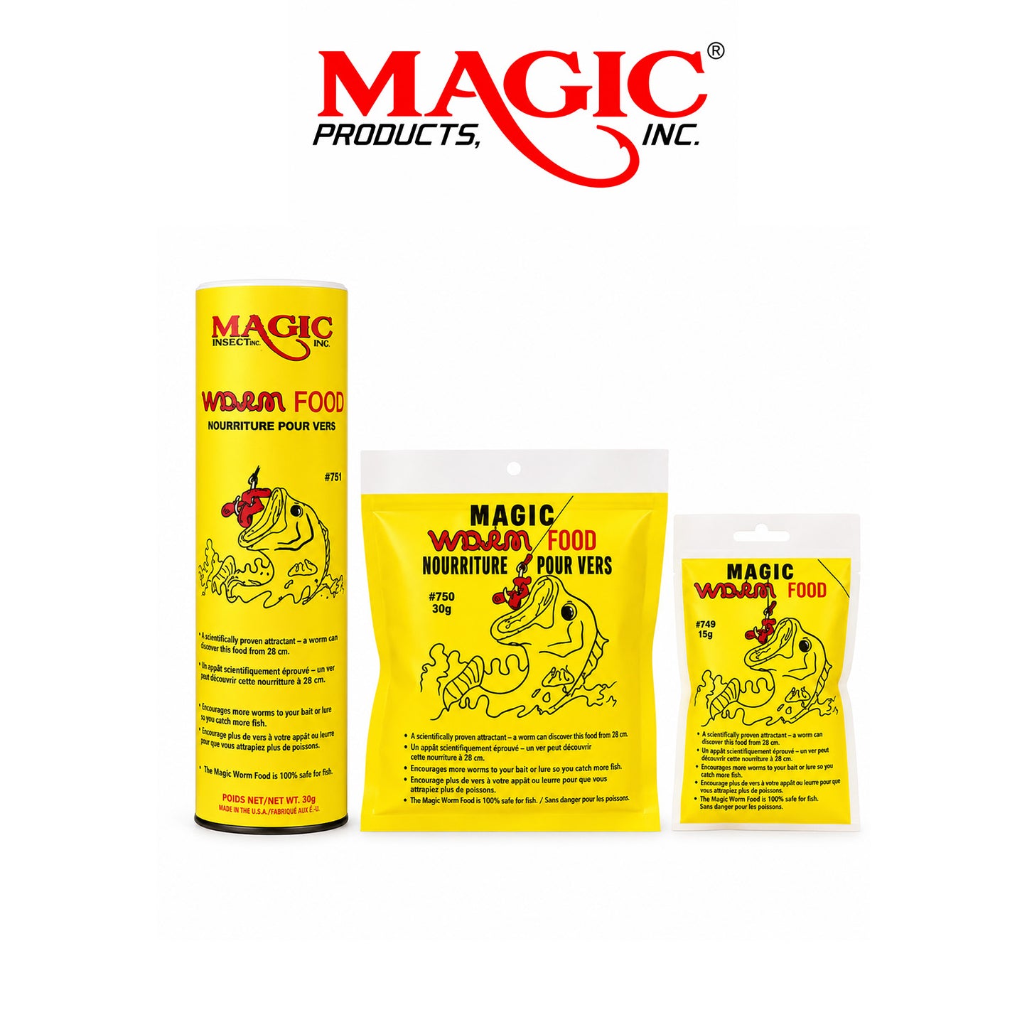 MAGIC PRODUCTS WORM FOOD