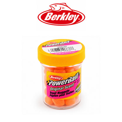 Berkley PowerBait Power Nuggets Fluorescent Orange Trout Bait