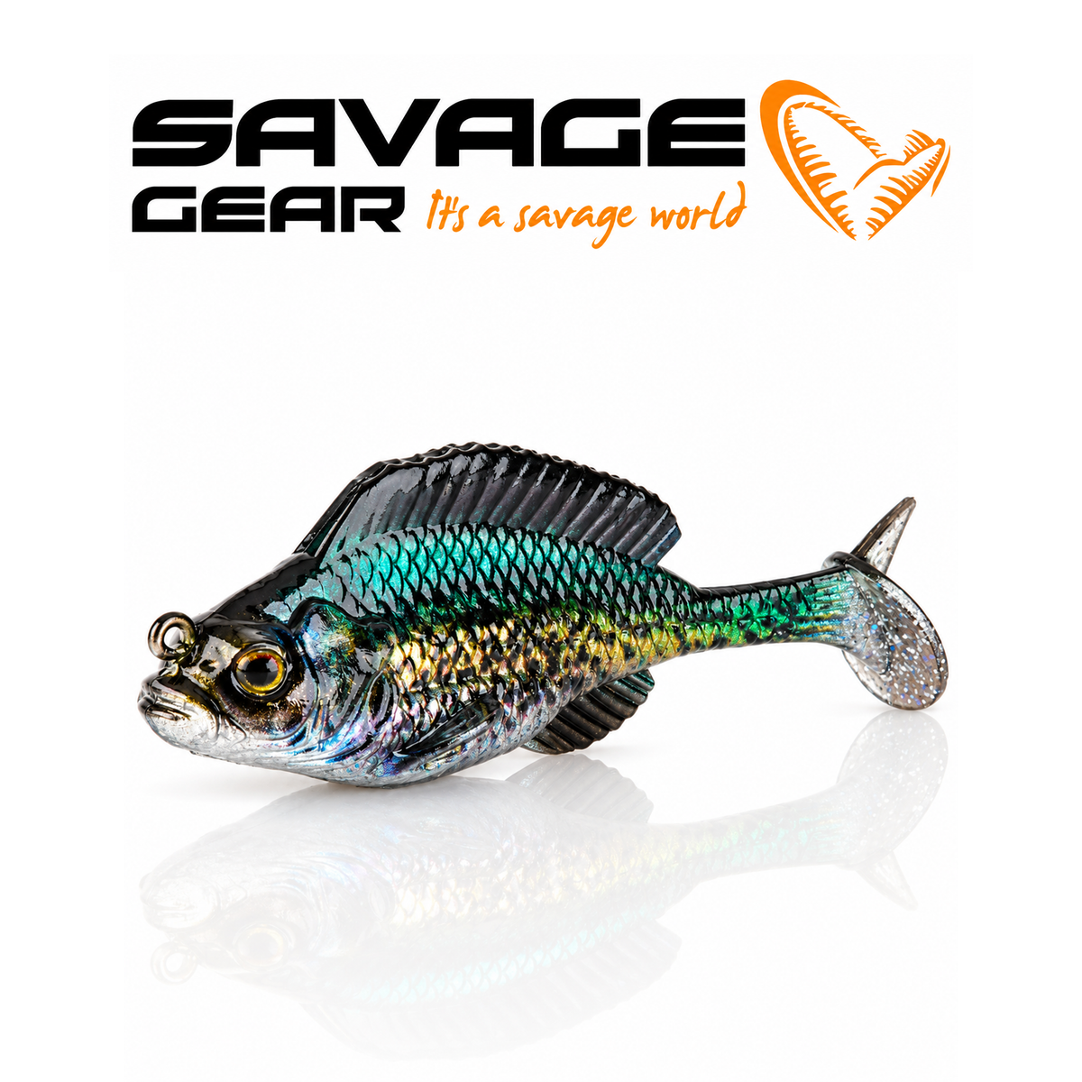 Savage Gear Structure Gill 2.4" 3/8 oz Realistic Soft Swimbait Fishing Lure