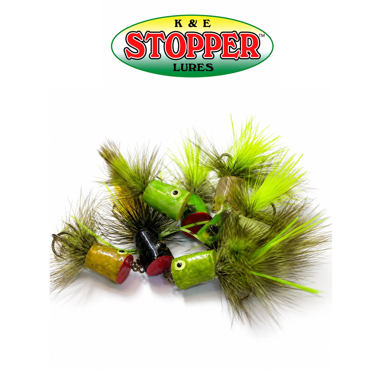 K&E Cork Panfish Standard Lightweight Fishing Popper