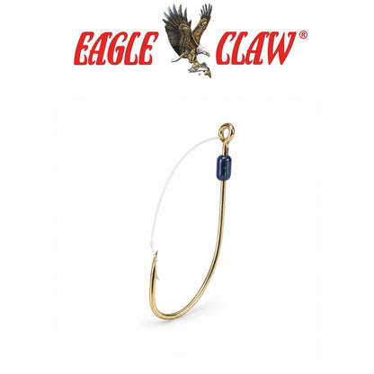 Eagle Claw Weedless Baitholder Non-Offset Fishing Hooks – 5 Pack