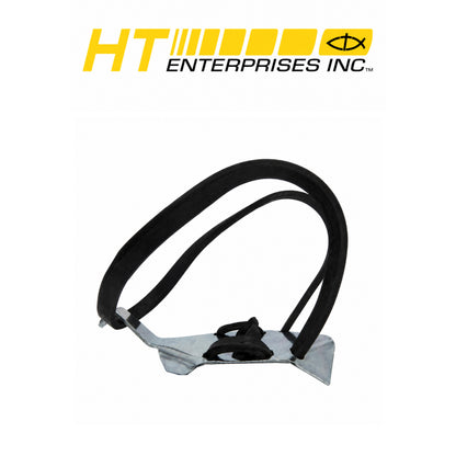 HT Ice Cleats with Neoprene Straps and Quick Clips
