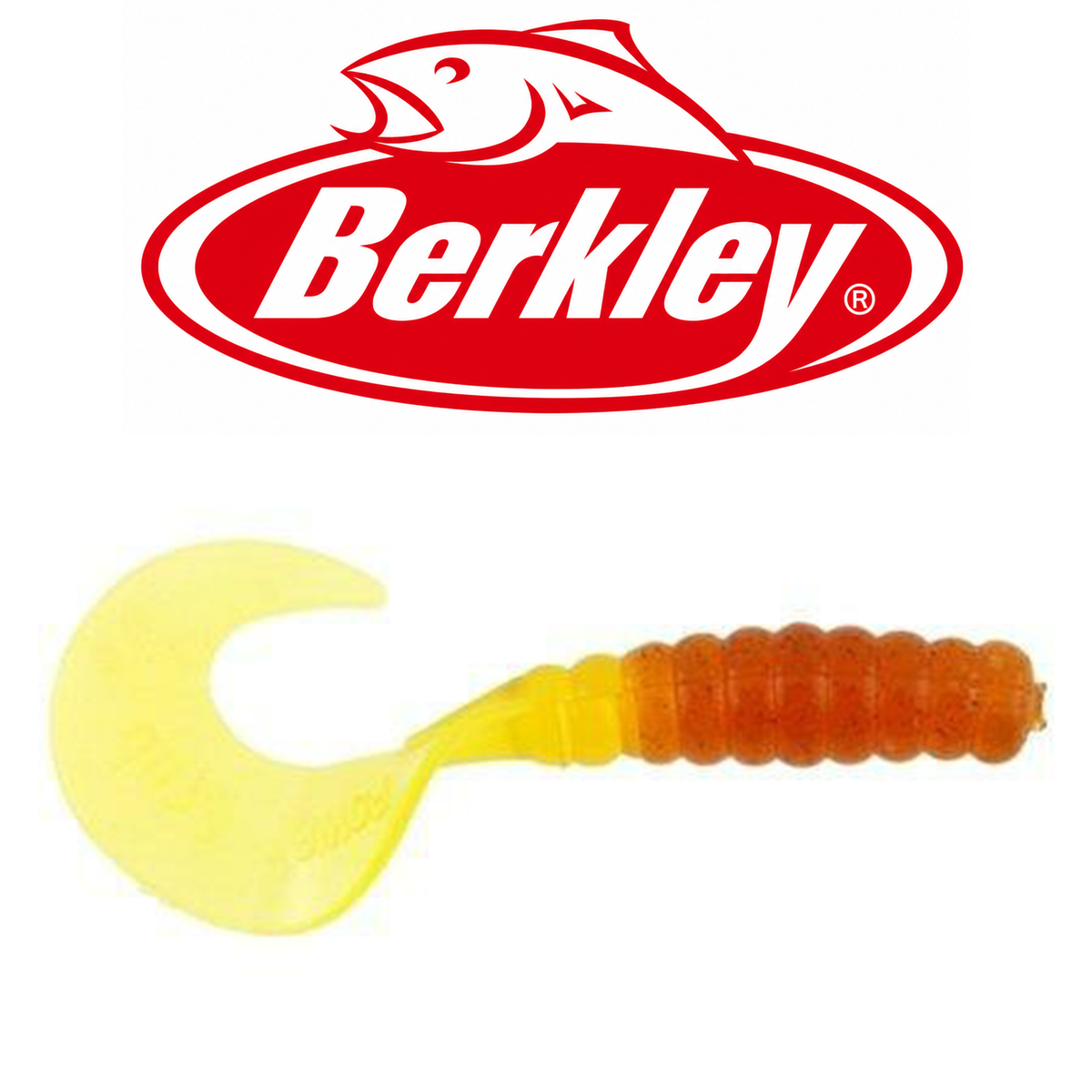 Berkley PowerBait® Power Grubs 2" Soft Fishing Bait – 20 Count Bag