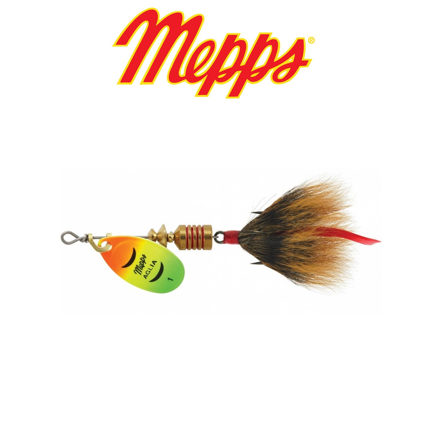 Mepps Aglia Dressed Spinner Fishing Lure